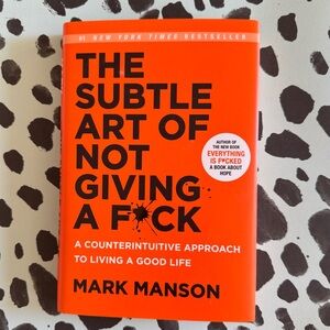 The Subtle Art of Not Giving a F*ck Book Hardcover